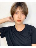 【畑中正敏】丸みショート/小顔ショート/ひし形ショート