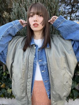 ルシュカイチマルニ(Rasca102) Rasca♪ミディアム/ストレート／顔周りレイヤー