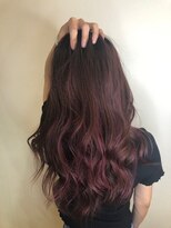 クプア 柏(kupua)&nbsp;エアリーロング/切りっぱなしボブ/ピンクブラウン/美髪[柏駅]