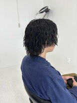 ブリックメン(BLICMEN.)&nbsp;ウルフスタイル×パーマ