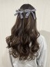 韓国巻きおろしヘアセット￥3600