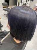 似合わせボブカット♪ブルーラベンダー