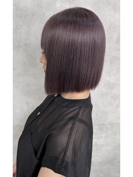 ルノン シェリー(LUNON cheliy) ラベンダーグレー/ブリーチカラー/ダブルカラー