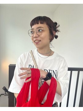 ナループロア ハチ(Nalu pu loa hachi) ボブパーマ/黒髪パーマ/切りっぱなしボブ/ショートボブ