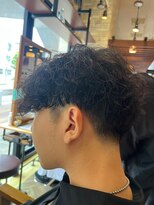 フレンズ 手稲店(friend's)&nbsp;men's波巻きスパイラルパーマ刈り上げツーブロックサマー札幌