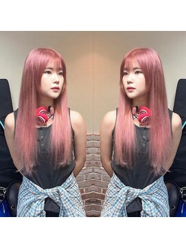 ルフレ 新宿歌舞伎町店(Reflet) プルエクステ/プルエクステ付けたままカラー