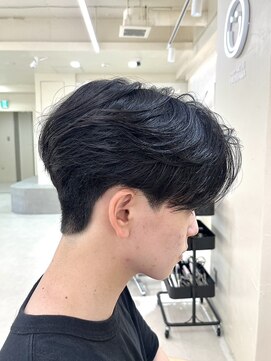 ニコ トウキョウ ヨコハマ(nico) マッシュ/韓流ヘア/ニュアンスパーマ/毛流れパーマ