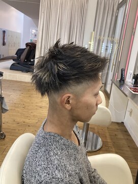 コワファースト 別府 スキンフェード×ジェットモヒカン