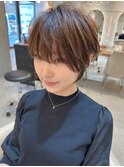 黒髪ボブルフ小顔ワンレンネビージュショート【工藤昴】錦糸町