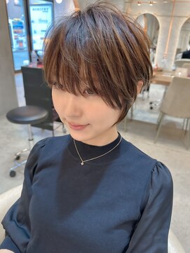 ロンド エスポワール 錦糸町(Lond espoir) 黒髪ボブルフ小顔ワンレンネビージュショート【工藤昴】錦糸町
