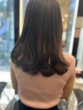 アピッシュ ギンザ(apish ginza) ワンカールパーマ/内巻きパーマ/ワンカール/コテ巻き風パーマ