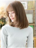 ■マロンベージュ姫カットレイヤーワンカール610戸頭30代40代