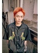 リトバイプティパ(Lit by petit-pas)&nbsp;スパイキーショート/オレンジベージュ