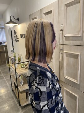 モードケイズ 調布店(MODE K's) アンブレラカラー_調布ブリーチ韓国ヘアハイトーン