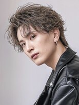 オーシャントーキョーオーバー 渋谷(OCEAN TOKYO OVER) サーフカール黒髪ツーブロック波巻きスパイラルセンターパート