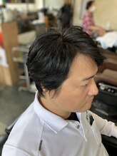 石賀理容所 爽やかビジネスマンスタイル