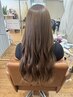 【美髪エステコース♪】デザインカット+透明感カラー＋Aujua４stp付き♪