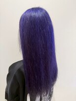 ニシオギ ヴォイス 西荻窪店(nishiogi voice)&nbsp;神秘的なパープルカラーが魅力◎ストレートロング/Wカラー