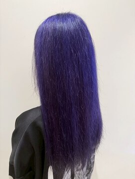 ニシオギ ヴォイス 西荻窪店(nishiogi voice) 神秘的なパープルカラーが魅力◎ストレートロング/Wカラー
