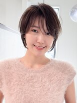 ロンドエニカ 大宮(Lond enika)&nbsp;グランマッシュ/細めハイライト/ショート/白髪ぼかし/前髪☆33