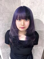 アフィナー 新宿(Afinar) パープルレイヤーカラー