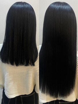 カルフール ロハス 草加東口店(Carrefour LOHAS) エクステ・韓国風ロング・印象チェンジ・ツヤロング・清潔感ヘア