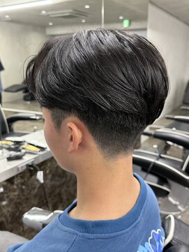 ニコ トウキョウ ロジック(nico TOKYO Logic) メンズセンターパートニュアンスパーマフェザーパーマ