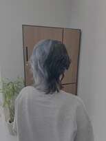 アネラ(Anela)&nbsp;ツートンカラー ペールブルー ブラック ［中島］