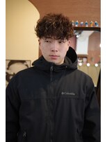 エディ(Edy)&nbsp;メンズマッシュツイストスパイラルパーマツイスパケアパーマ岡山