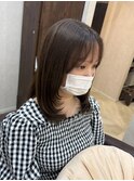 ミディアムレイヤー/ワンカールレイヤー/顔周り/宮田里穂