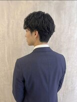 メンズサロン ルーブ 新潟(メンズサロンLOOB)&nbsp;ニュアンスパーマリバースセンターパートメンズカット
