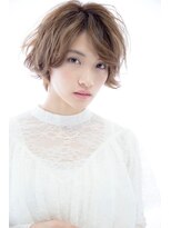 ラフヘアーアンドライフ 所沢東口店(LAF Hair&Life) カフェオレベージュショート