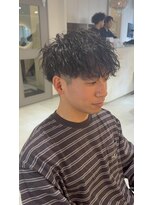 キャンバス バイ ネオリーブ 横浜西口(Canvas by neo.)&nbsp;横浜★マッシュのツイストスパイラルパーマ