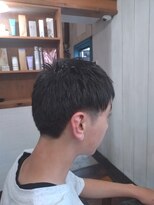 ワイエス(YS)&nbsp;爽やかナチュラル刈り上げ×ツーブロック学生カット