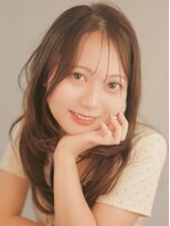 ベレッタ 楠葉店(veretta.) 大人可愛いレイヤーミディ/シースルーバング/くびれヘア20代30代