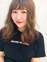 ローランド(Rowland)&nbsp;《桐原真理子》グラデーション☆デザインカラー☆ポイントピンク