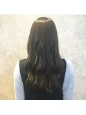 カーキアッシュ♪簡単巻き髪スタイル