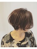 《FORME hair design代表　澤田》ふんわり抜け感ショートボブ