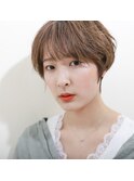 大人マッシュ丸みショート