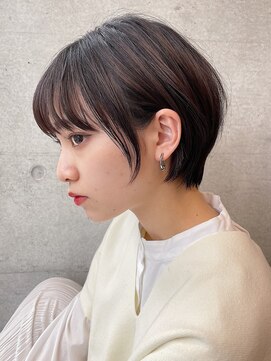 ソラ 表参道(SORA) [SORA見藤] 耳掛けショートボブ　簡単アレンジ