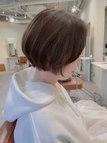 ピシェ ヘア デザイン(Piche hair design)&nbsp;まとまりのいい丸みショートボブ