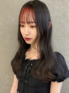 ロンド 表参道店(Lond) 【Lond表参道倉崎涼】韓国風くびれロングと前髪インナーカラー