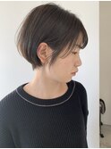 ショートボブ/オリーブ