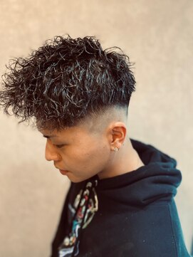 グラベント(Gravent) 【gravent住吉】ワイルドアップバングフェード