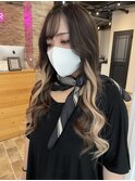 シールエクステdeイヤリングカラー