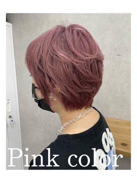 ビューティーサロン ガーデン(beauty salon garden) 秋色ピンクショートスタイル ☆ 担当 蒼 ☆