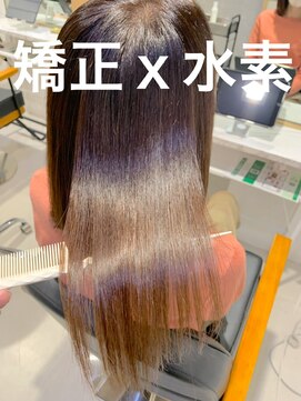 シャルマン 六町(CHARMANT) 縮毛矯正ｘ水素コース