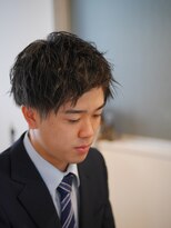 グットルーズトウキョウ(GOOD LOOSE TOKYO) ビジネスショート/スーツ/ツーブロック/かきあげ