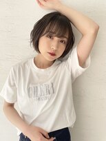 オーロ 西大寺店(ORO)&nbsp;ニュアンスカールでやわらかショートボブ