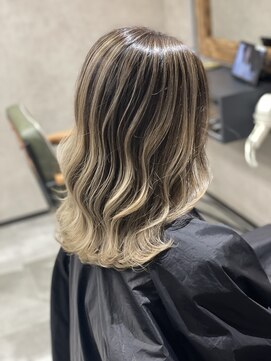 サニー 渋谷(SUNNY) グレーベージュショコラアッシュアッシュミルクティー